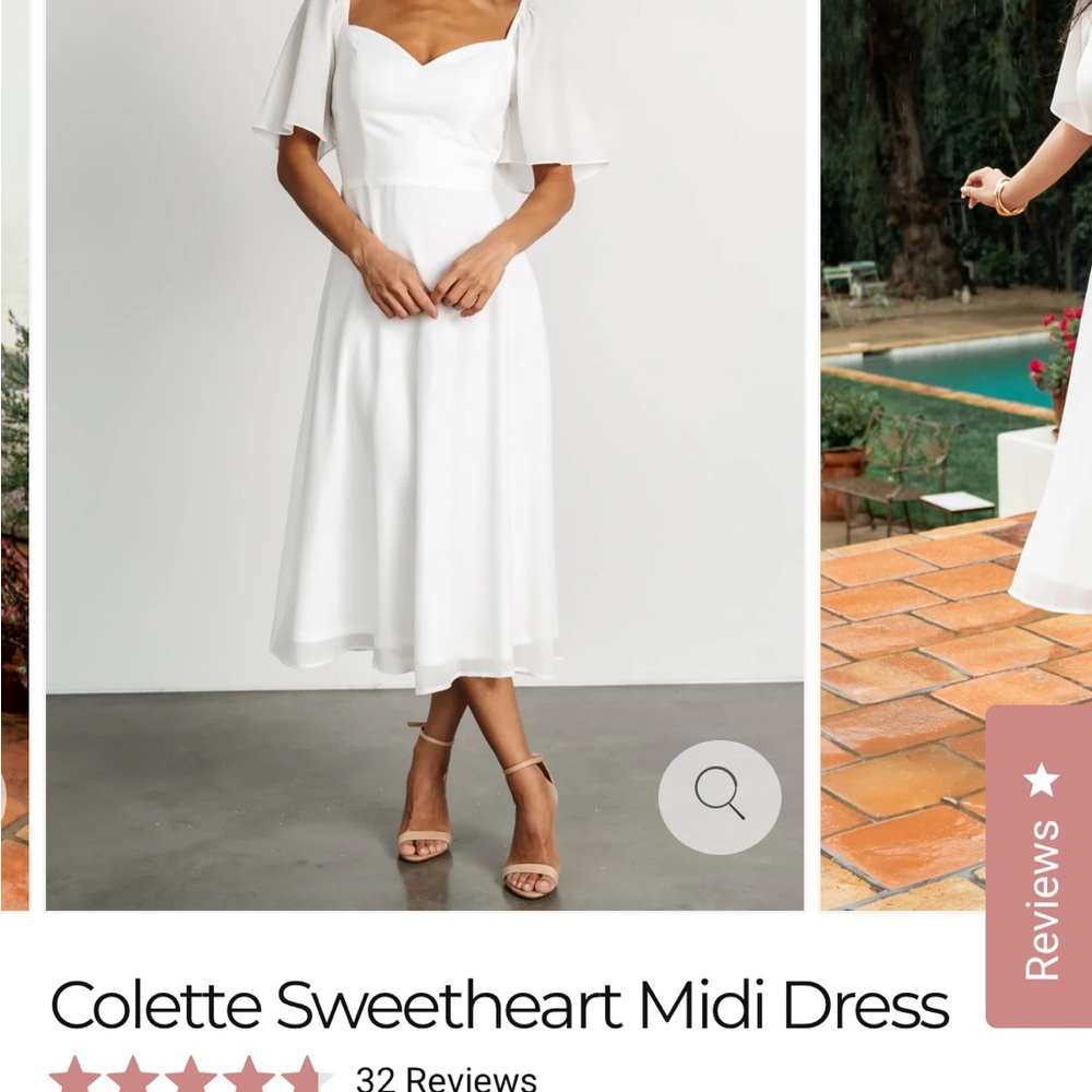 Baltic Born Colette Sweetheart Midi Dress